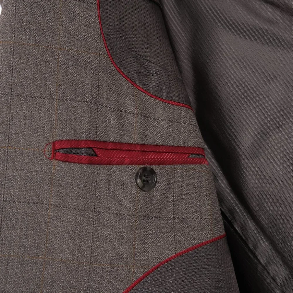 Pendleton Gray 100% Wool Suit Jacket 44R
